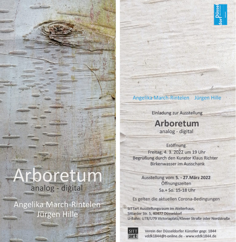 Arboretum analog – digital  – Angelika March-Rintelen und Jürgen Hille