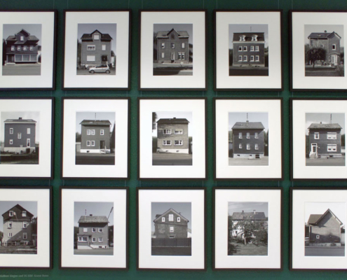 Thomas Kellner – Installation of half-timbered houses of the Siegen industrial area today