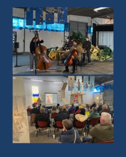 RÜCKBLICK & VORSCHAU Stadt am Fluss / Stadt im Fluss

Letztes Wochenende:

Ein sehens- und hörenswerter Abend mit dem SUBCODE TRIO und zeitgenössischem Tanz in der Werfthalle Reisholz! Live-Elektronik traf auf Improvisation und Bewegung.

Am Sonntag führte uns eine literarische Wanderung durch Mitteldeutschland – von Thomas Mann bis Gundermann. Ein inspirierender Nachmittag!

Kommendes Wochenende geht’s weiter:

Sa, 11.10. | 18 Uhr DR. DRECK Zauberkoffer, Spielzeugpistolen, geloopter Bass und Rap über Äpfel – mit entwaffnendem Charme und Punk-Attitüde!

So, 12.10. | 17 Uhr
KLARA VIRNICH & RIAD NASSAR: Siren Soundperformance zwischen Mythos und Klang – den Sirenen des Rheins gewidmet.

Beide Events: Werft 77, Reisholzer Hafen | Eintritt frei
@klaravirnich @riadxio @dr.dreck @vddk @tankstelleprojektraum
Chemnitz 2025 - Kulturhauptstadt Europas
#StadtImFluss #StadtAmFluss #Werft77 #ReisholzerHafen #Chemnitz2025 #KulturhauptstadtEuropas #SubcodeTrio #DrDreck #Siren #vddk