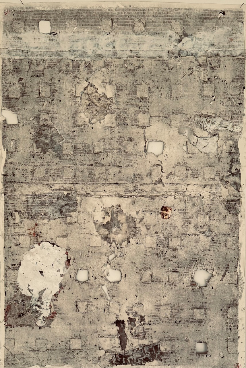 Stefan Vonderstein – excavation I, tusche auf papier, 106x160 cm