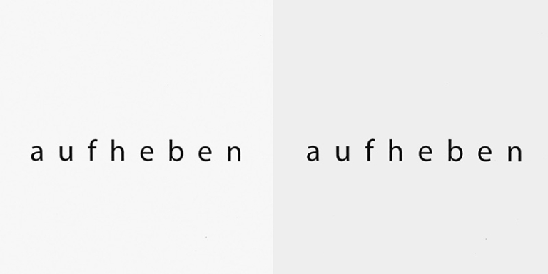 NATASCHA BOROWSKI UND SUSE WIEGAND / aufheben – SITTart