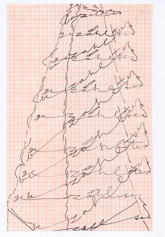 Suse Wiegand – „Schreibzeit“ aus der Serie Sprechblätter – DIN A4 – Tinte (2026) Suse Wiegand – „Schreibzeit“ aus der Serie Sprechblätter – DIN A4 – Tinte (2026)